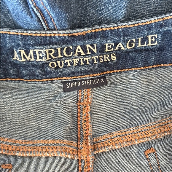American Eagle Outfitters Hi-Rise Distressed Jegging Jeans size 16 S. - Picture 5 of 7